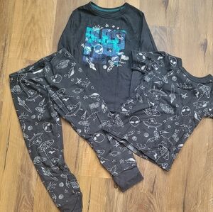 Glow in the dark space pajamas